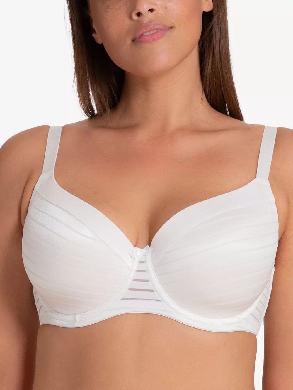 NWT Dorina Carmen White Demi Bra size 36G